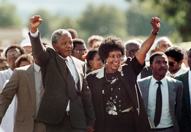 La libération de Nelson Mandela