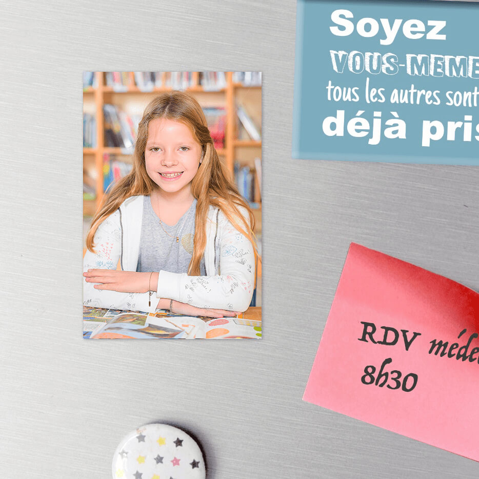 Tapis de souris photographie scolaire